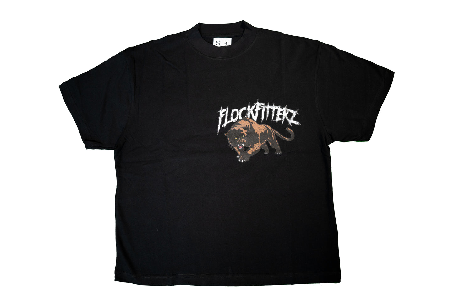"Fearless Panther" Tee - Black/Brown