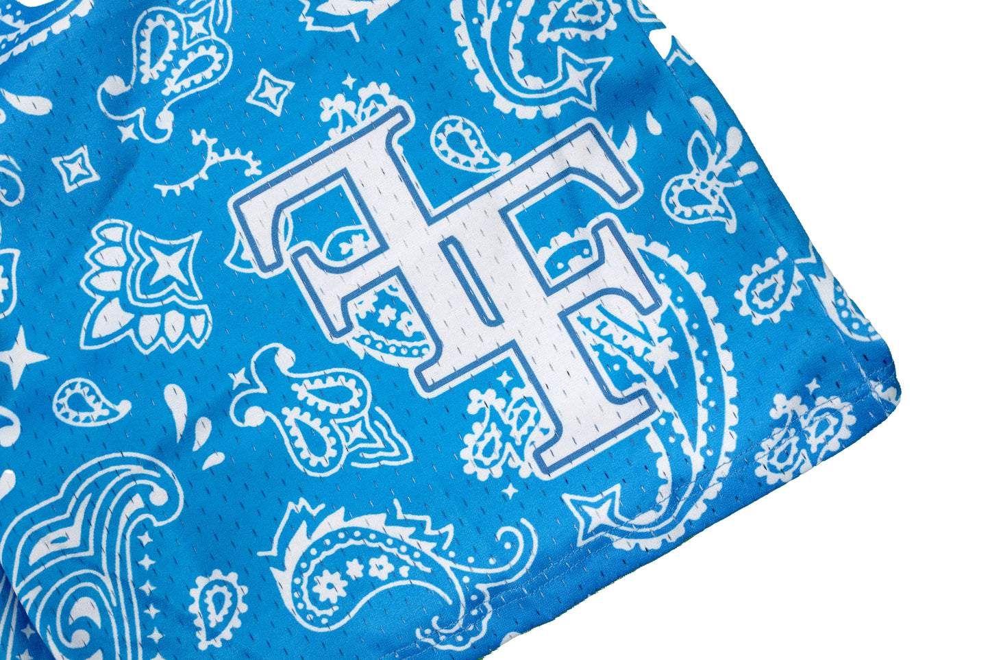FF Bandanna Mesh Shorts - Blue