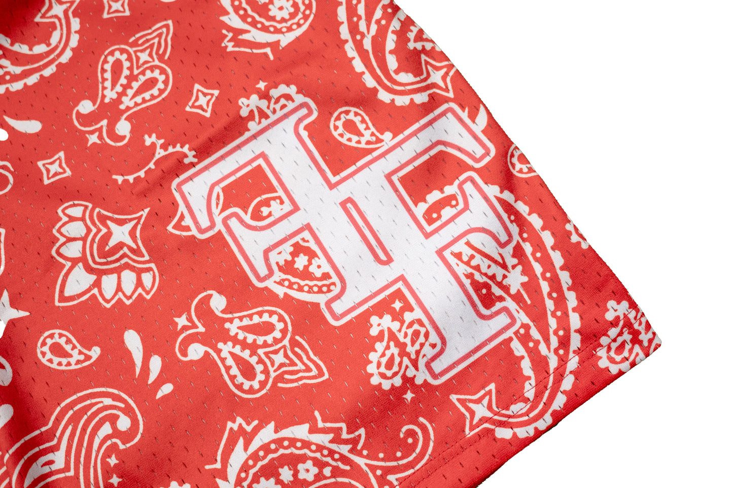 FF Bandanna Mesh Shorts - Red