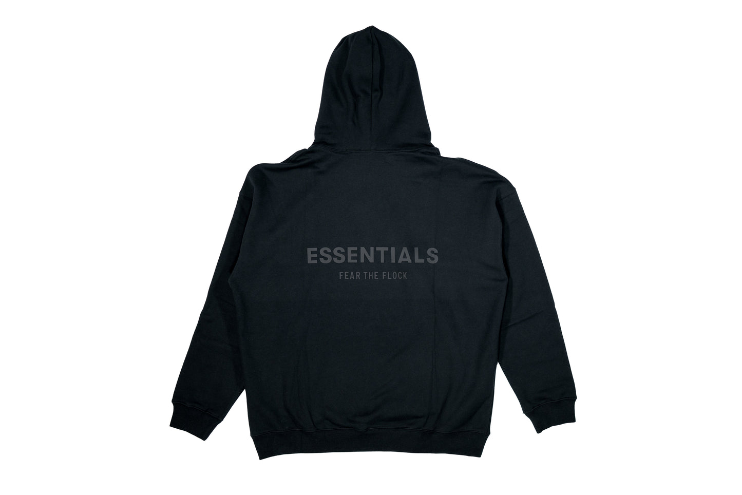 "Fear The Flock" Essential Hoodie - Black