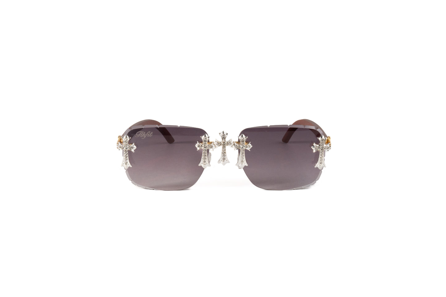 FF Iced Out Sunglasses - Purple