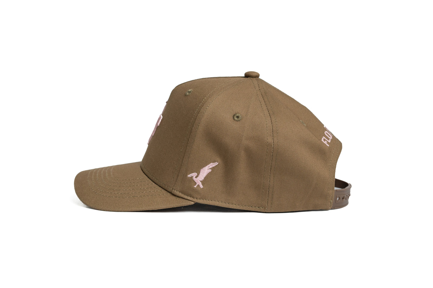 FF Snapback - Brown/Pink