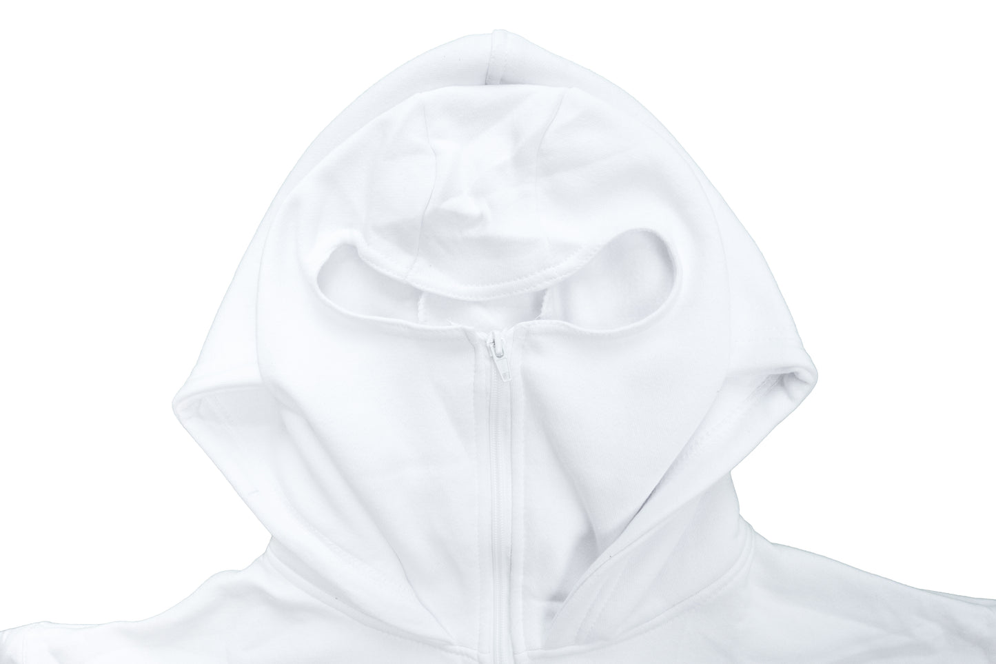 "Shiesty Szn" Full Zip Hoodie - White