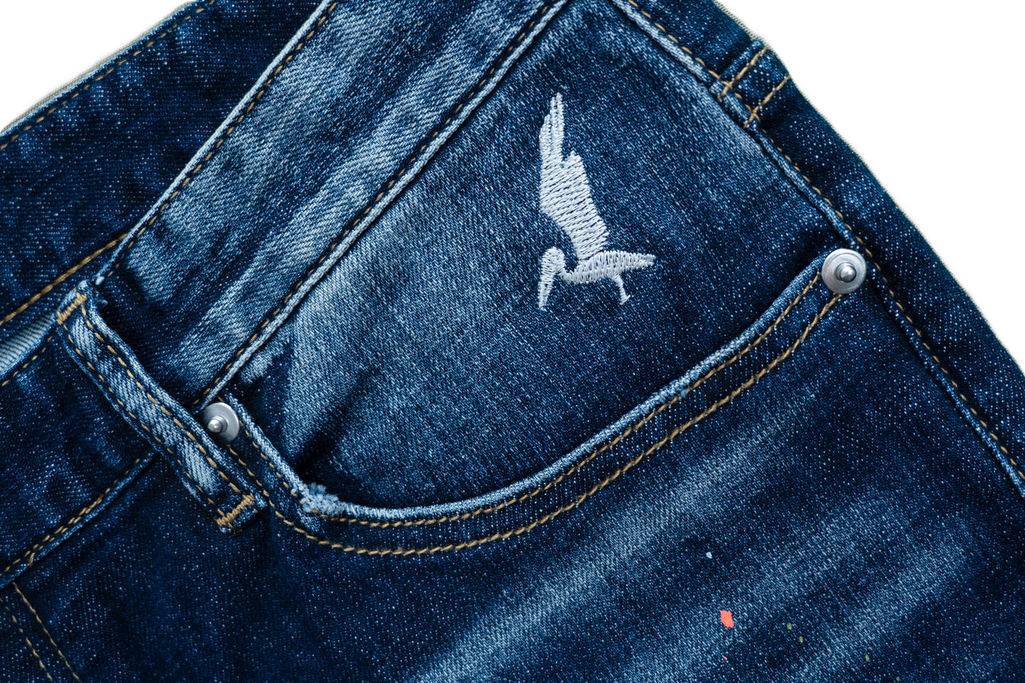 Flock Fitterz Jeans - Dark Denim