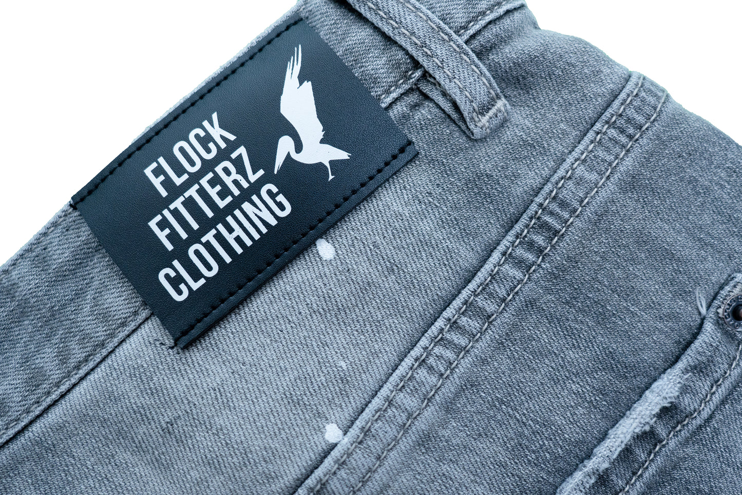 Flock Fitterz Jeans - Gray Denim