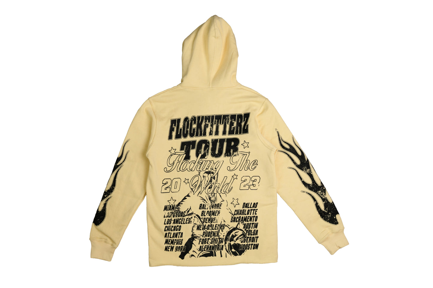 "FTW Tour" Hoodie - Butter/Black