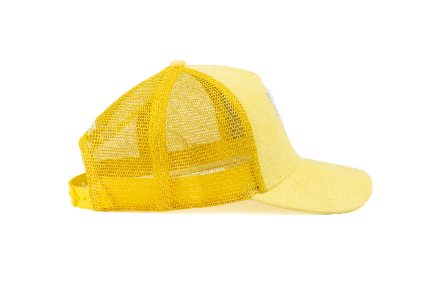 FF Suede Trucker Hat - Yellow