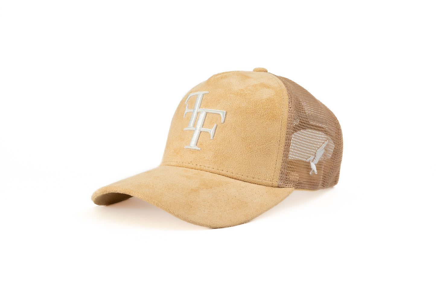FF Suede Trucker Hat - Cream