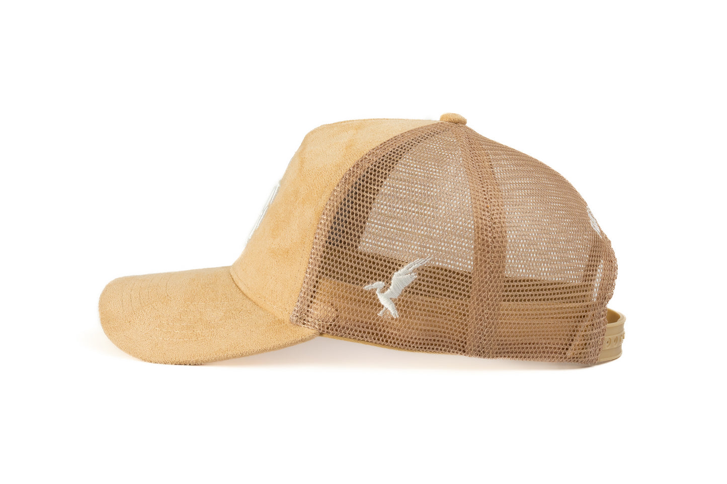 FF Suede Trucker Hat - Cream