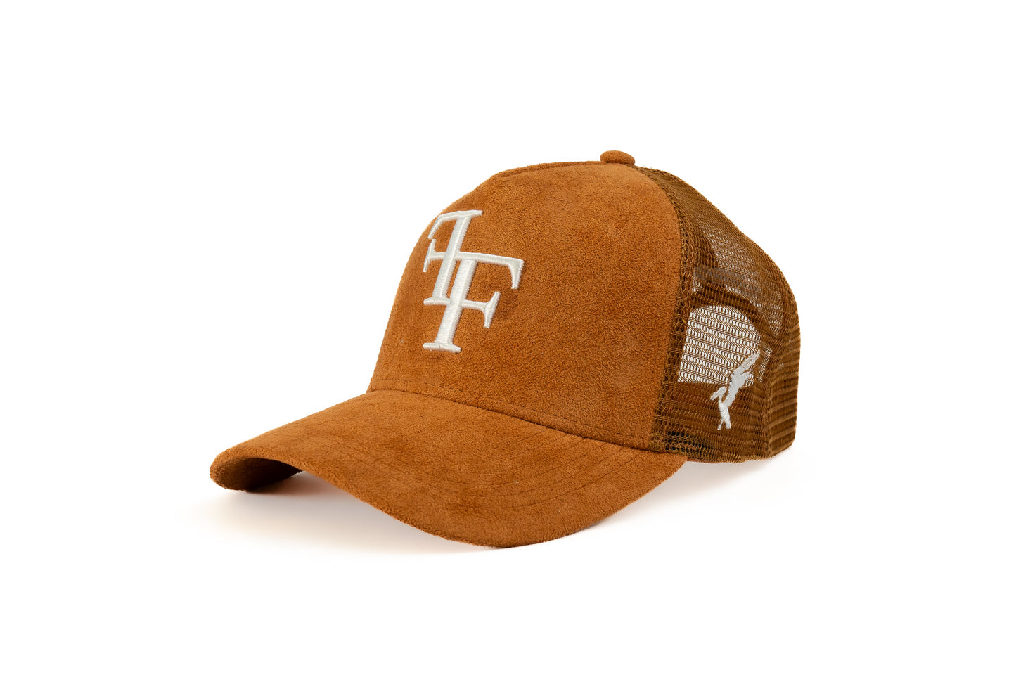 FF Suede Trucker Hat - Brown