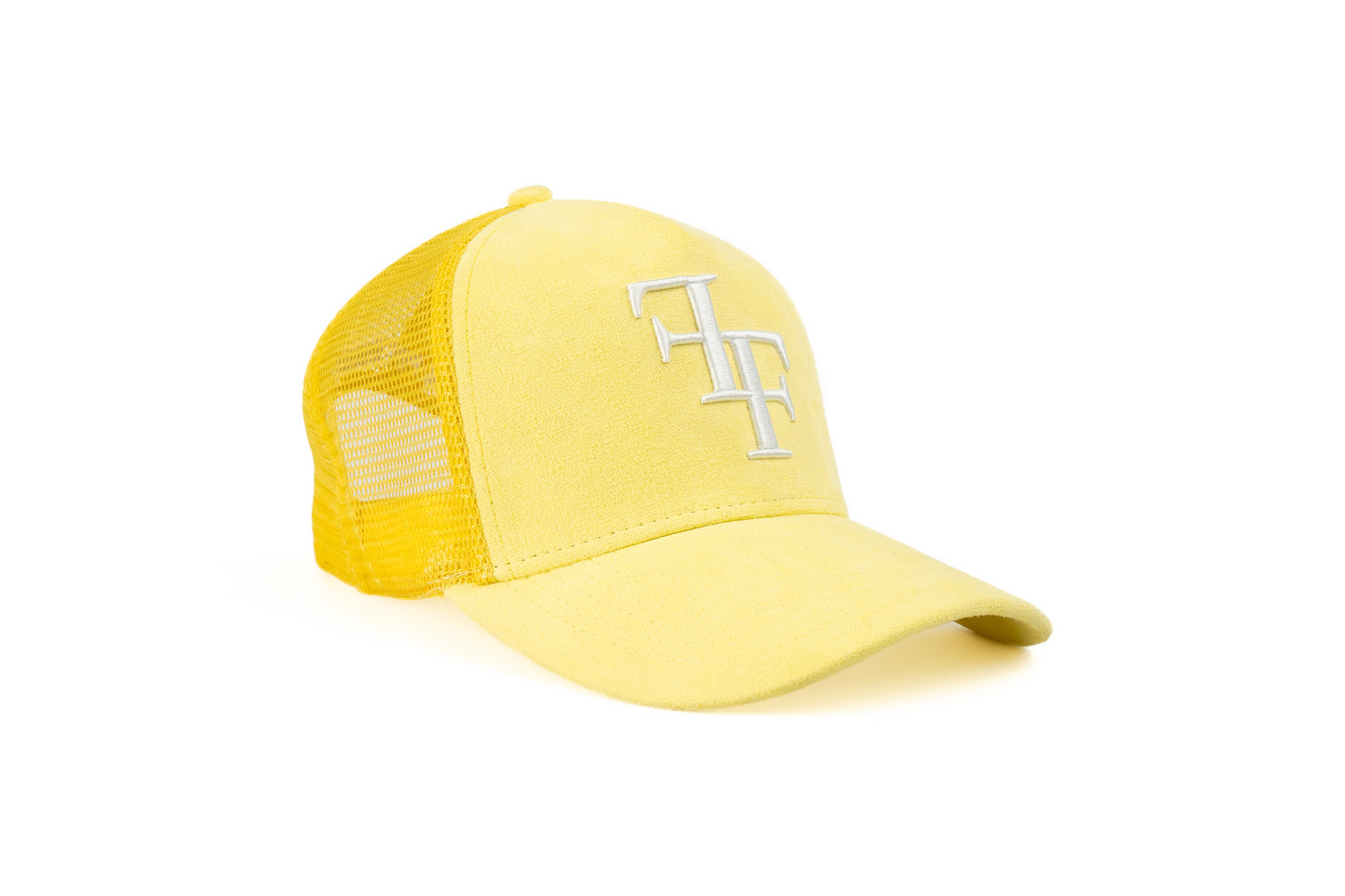 FF Suede Trucker Hat - Yellow