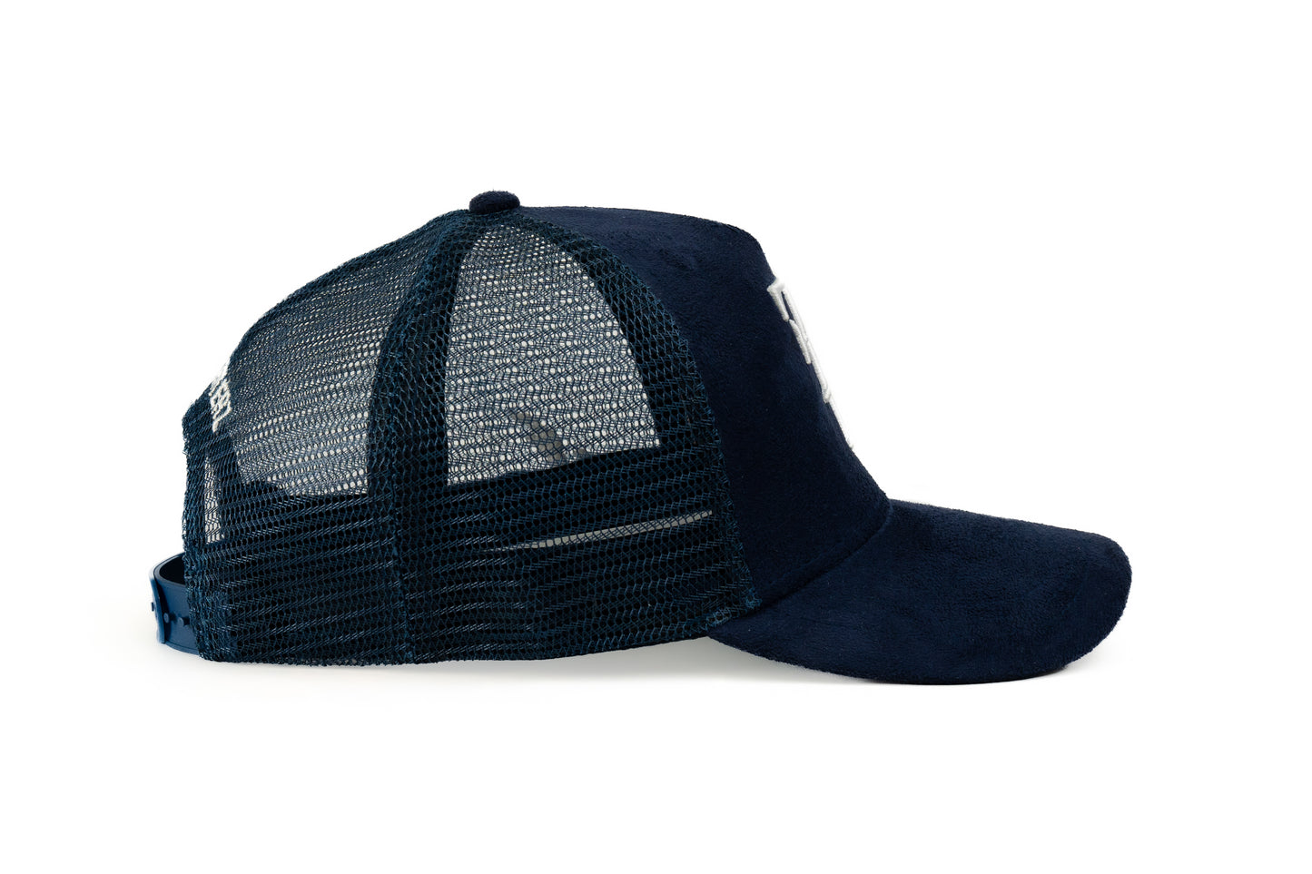 FF Suede Trucker Hat - Navy Blue