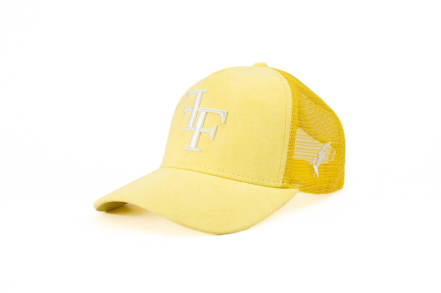 FF Suede Trucker Hat - Yellow