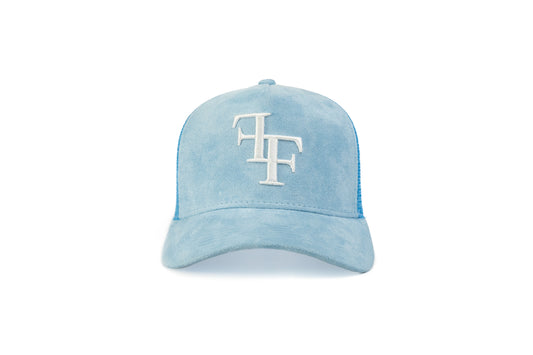 FF Suede Trucker Hat - University Blue