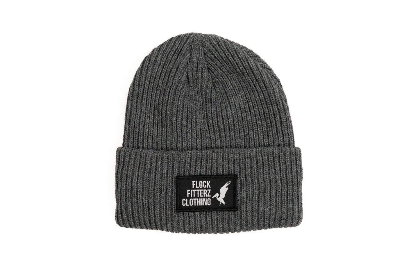 FF Box Logo Beanie - Charcoal Gray