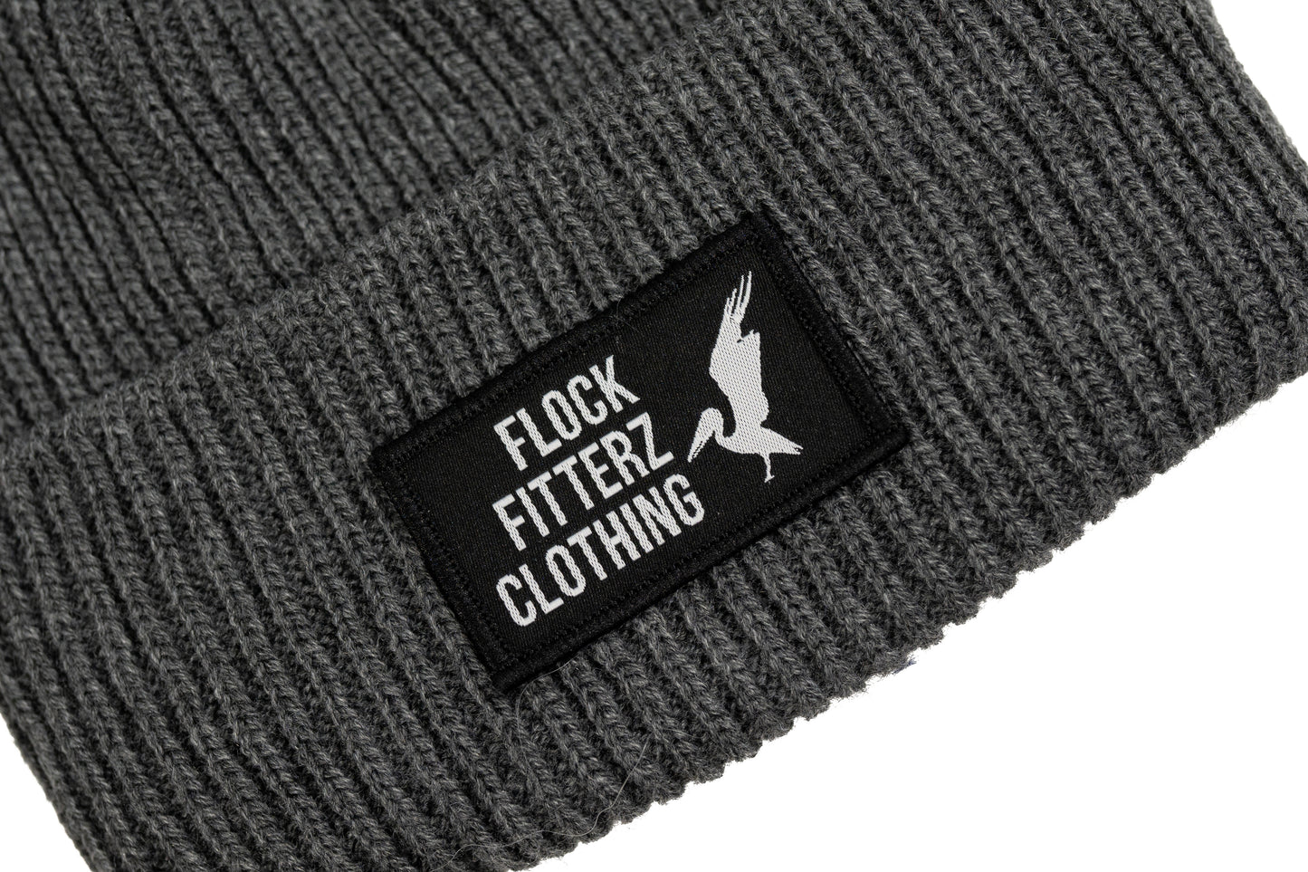 FF Box Logo Beanie - Charcoal Gray