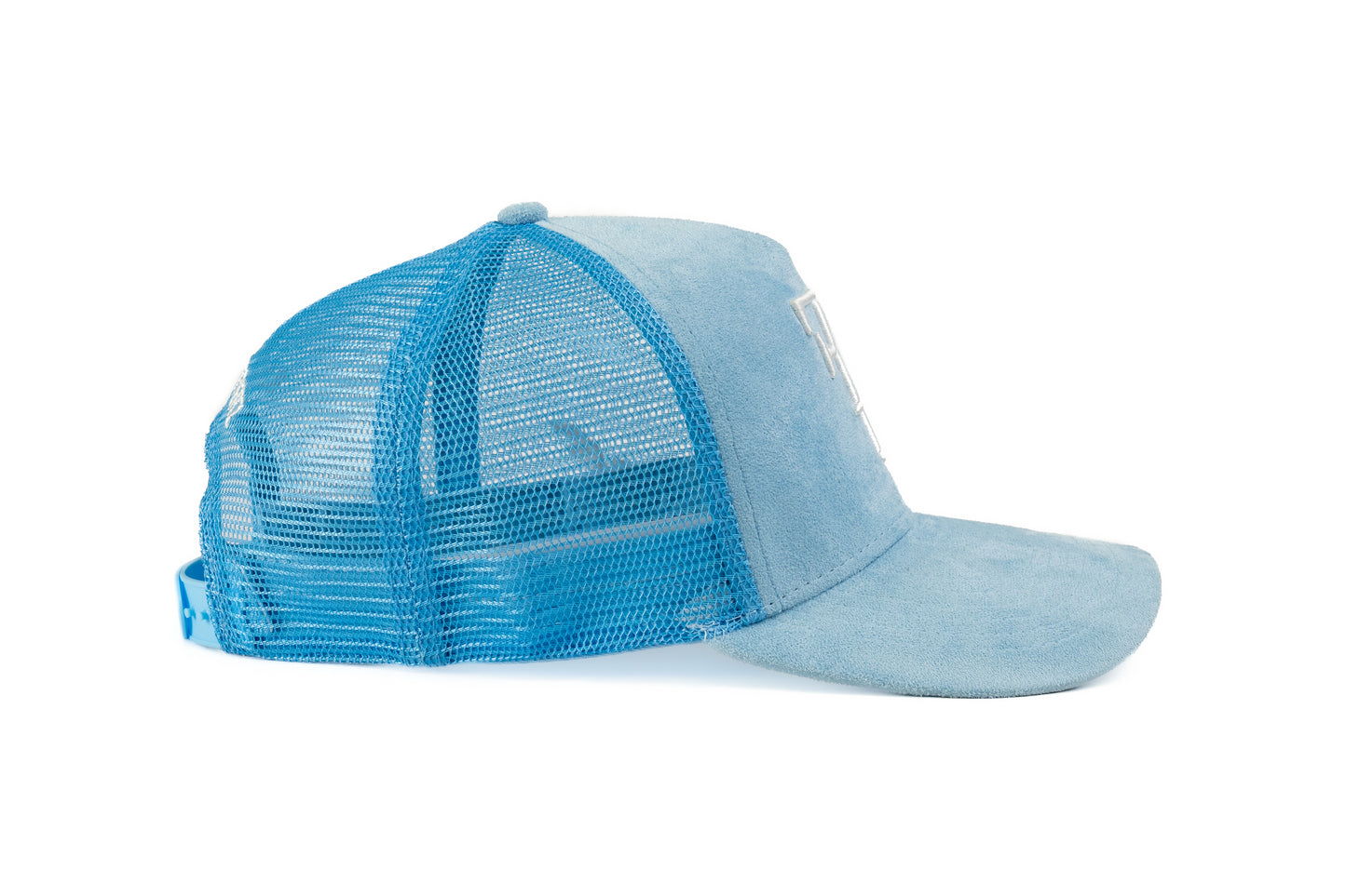 FF Suede Trucker Hat - University Blue