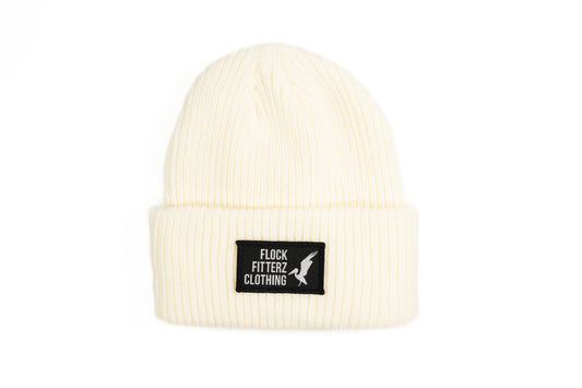 FF Box Logo Beanie - White