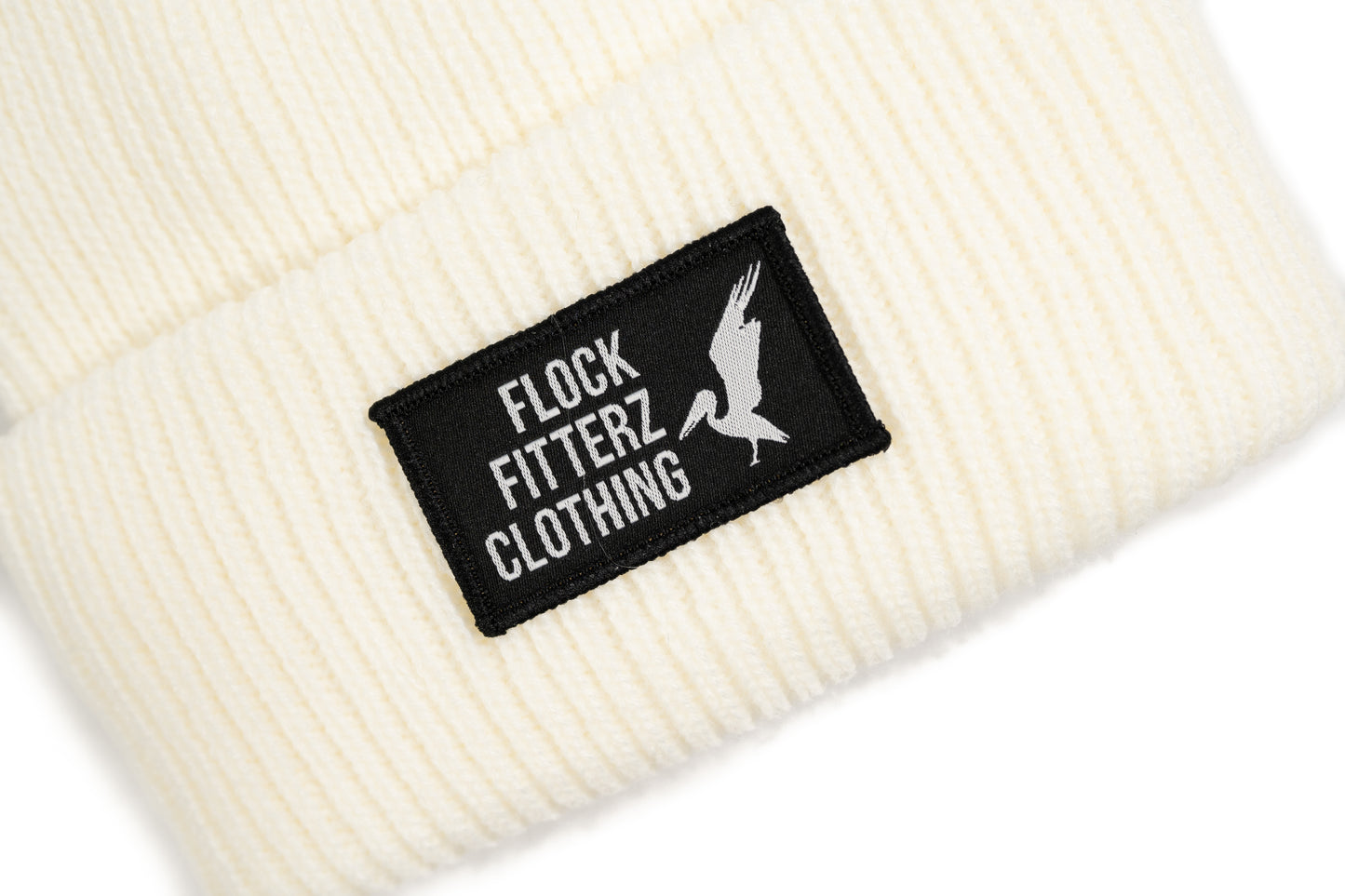 FF Box Logo Beanie - White