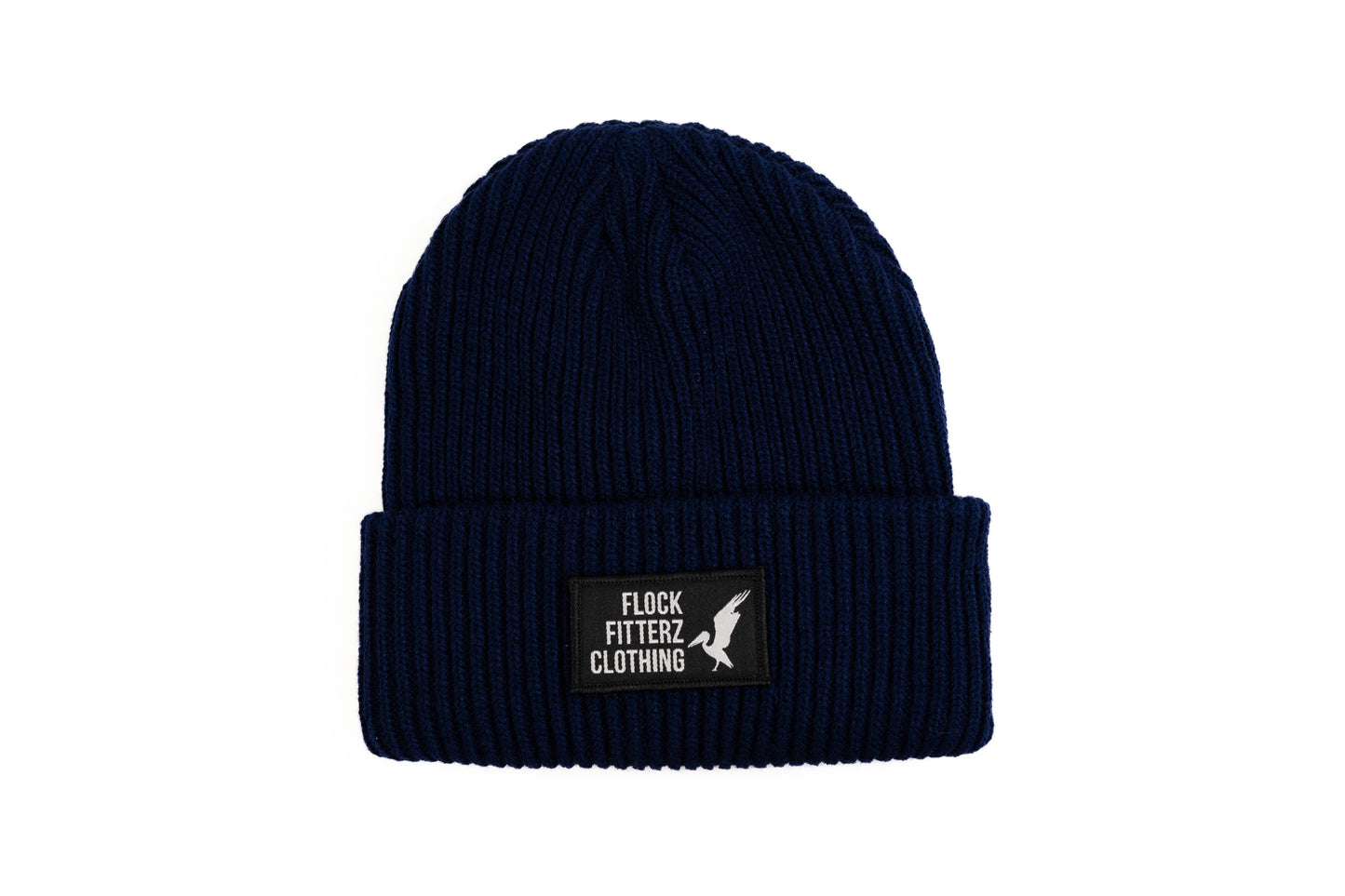 FF Box Logo Beanie - Navy Blue