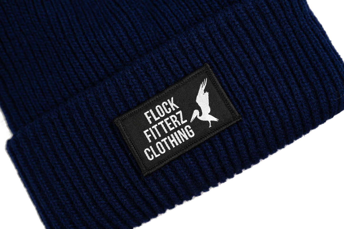 FF Box Logo Beanie - Navy Blue