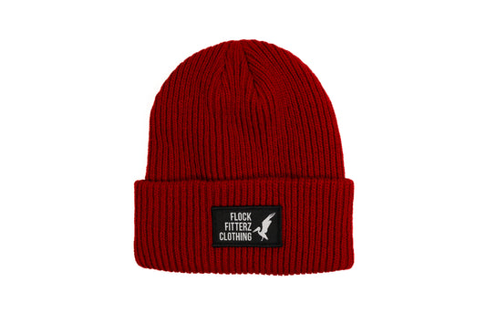 FF Box Logo Beanie - Maroon