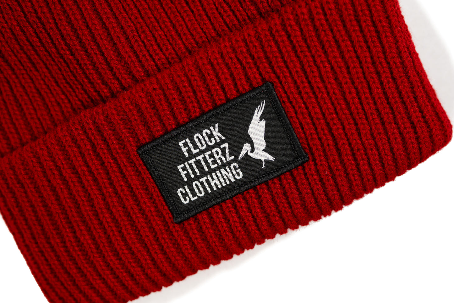 FF Box Logo Beanie - Maroon