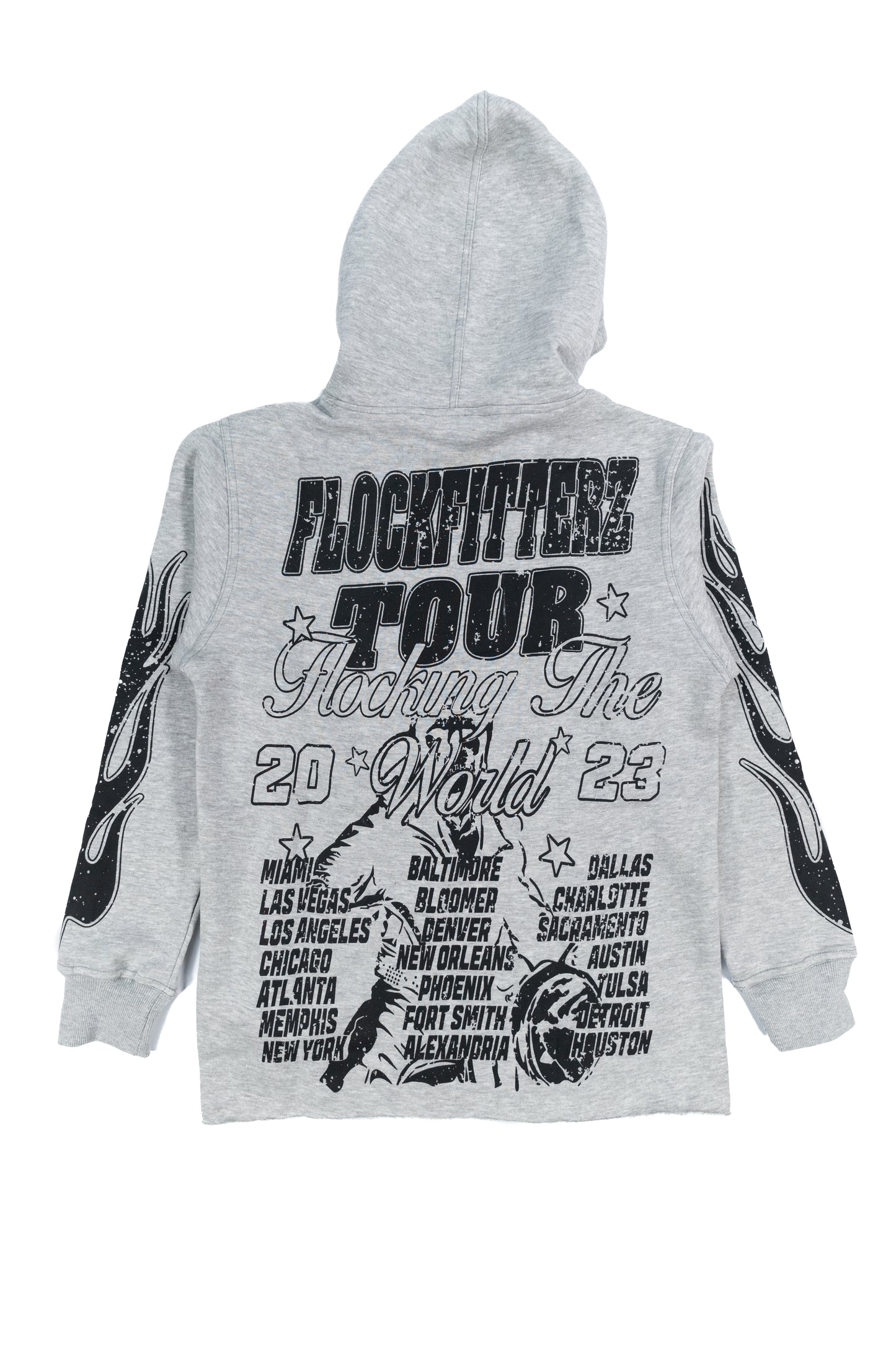 "FTW Tour" Hoodie - Grey/Black