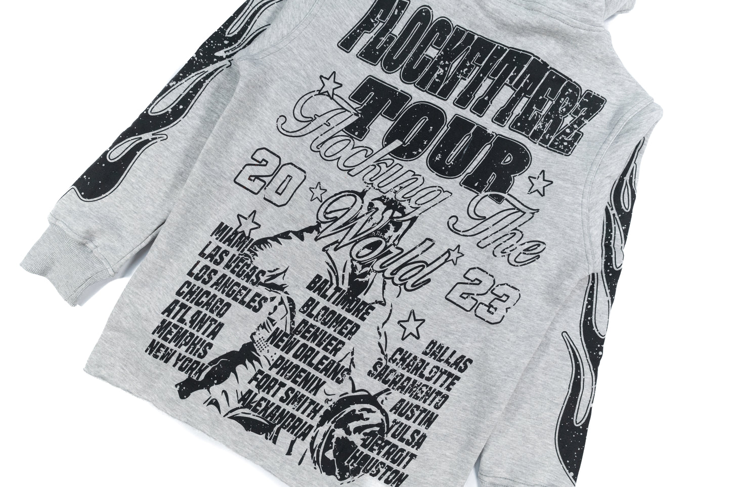"FTW Tour" Hoodie - Grey/Black