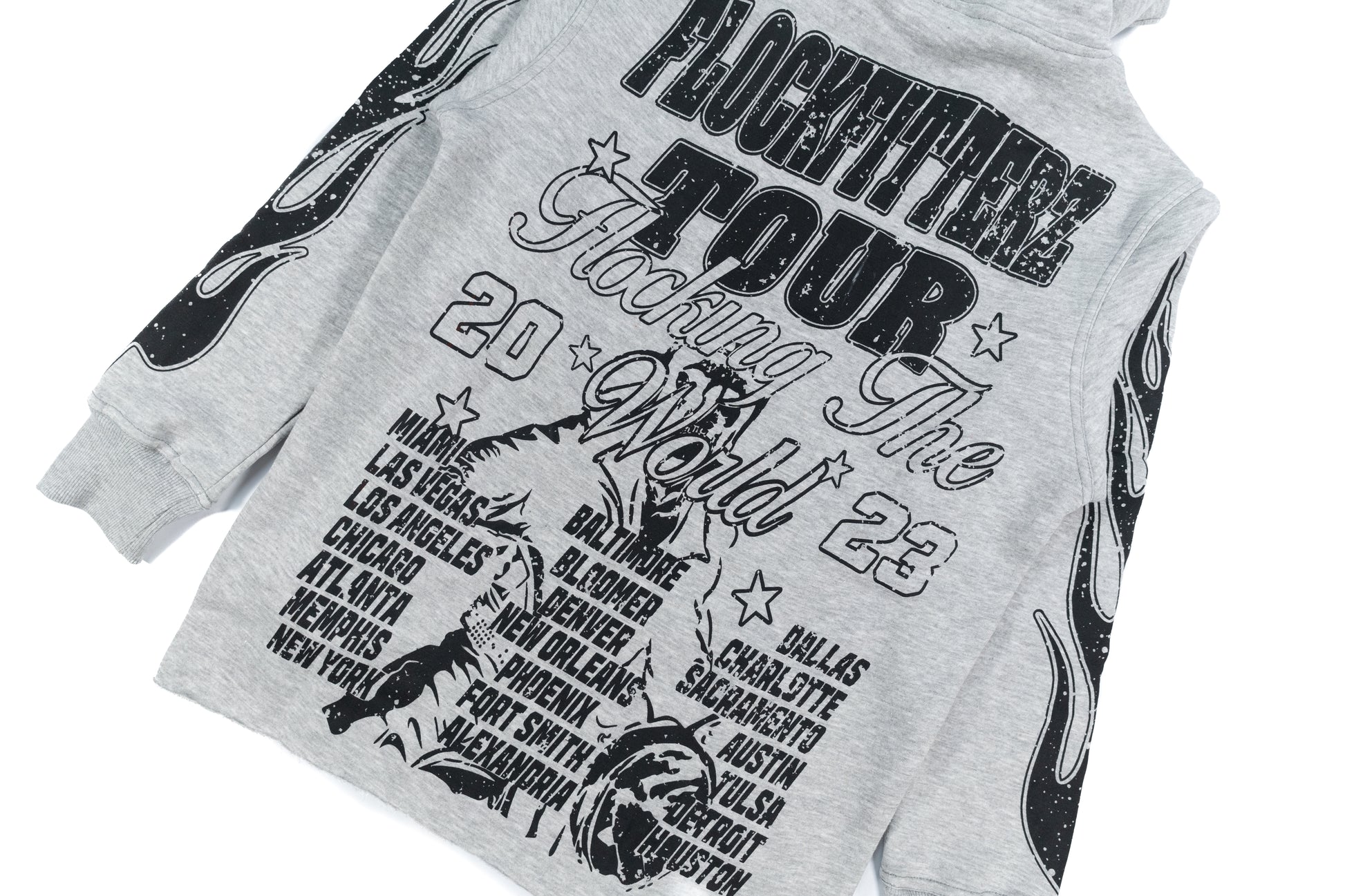 "FTW Tour" Hoodie - Grey/Black