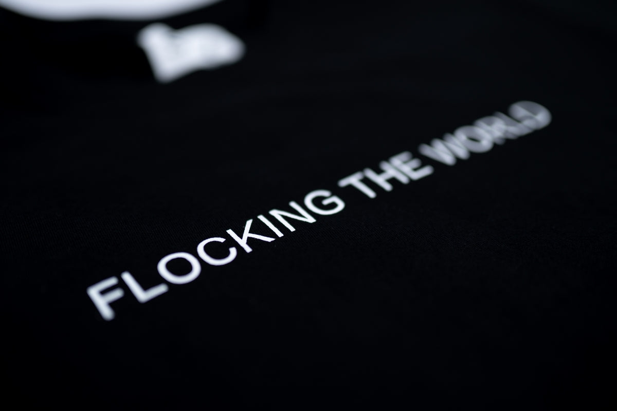 "Flocking The World" Tee - Black