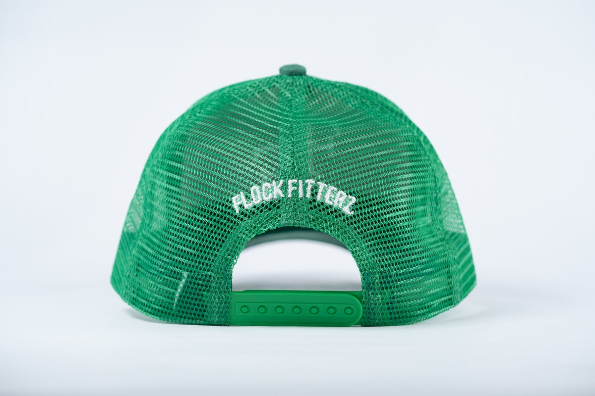 FF Suede Trucker Hat - Green