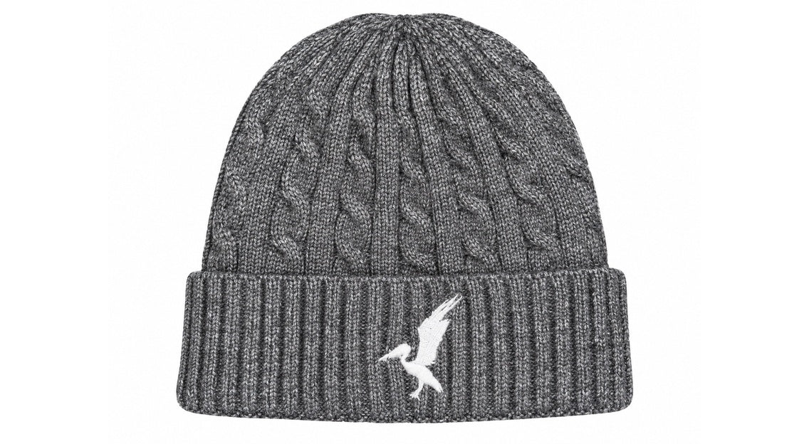 FF Wool Knit Beanies - Gray