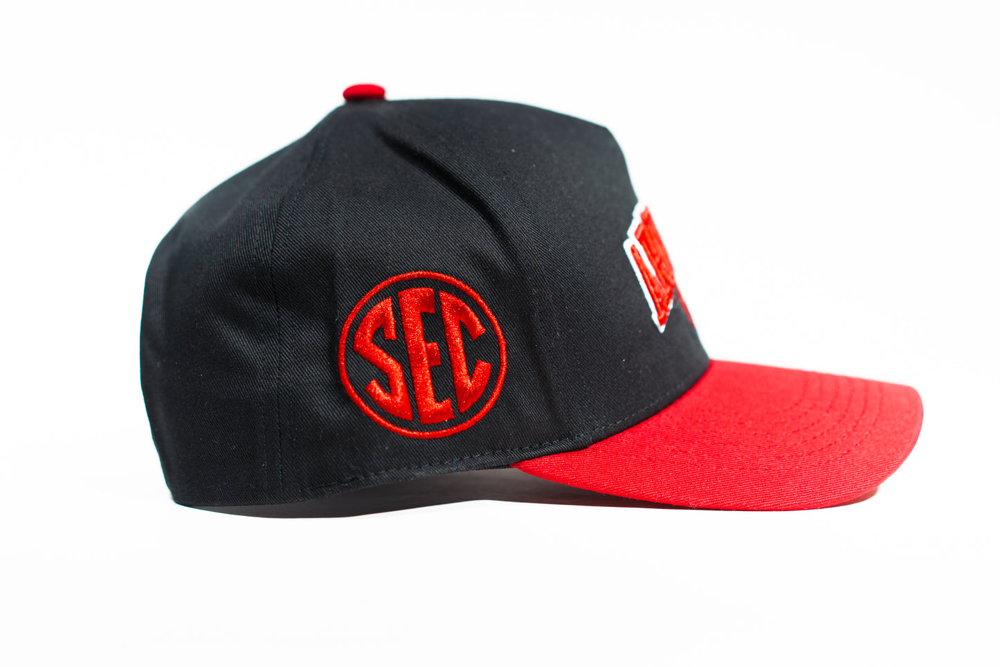 Arkansas Razorback Snapback - Black/Red
