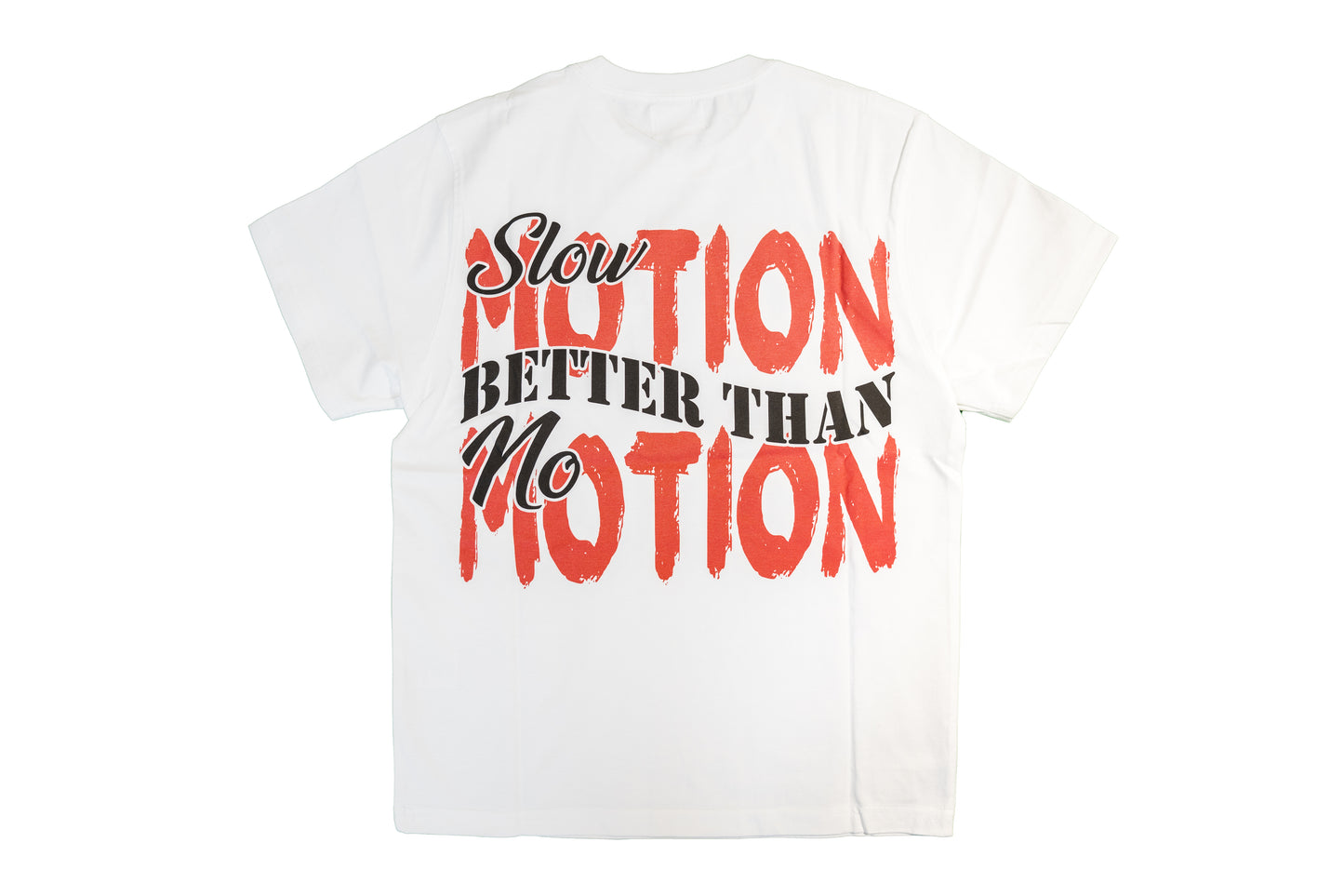 "Slow Motion" Tee - White