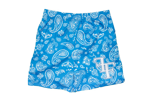 FF Bandanna Mesh Shorts - Blue