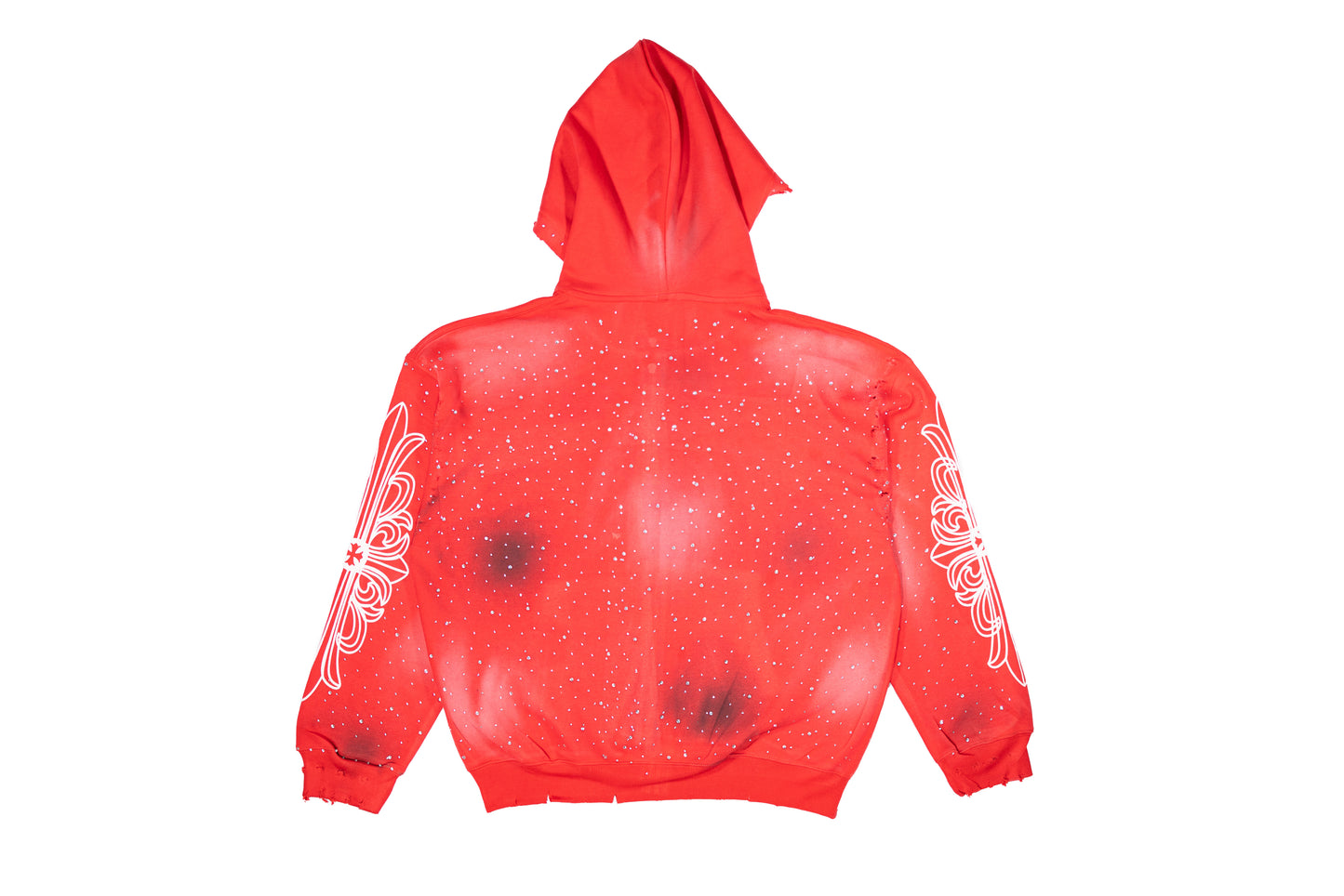FF Rhinestone Hoodie - Red