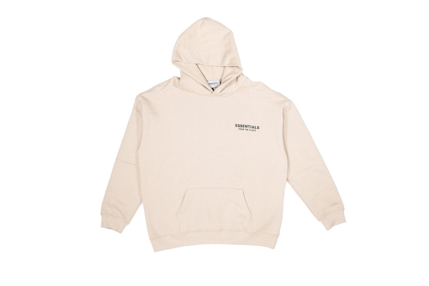 "Fear The Flock" Essential Hoodie - Sand