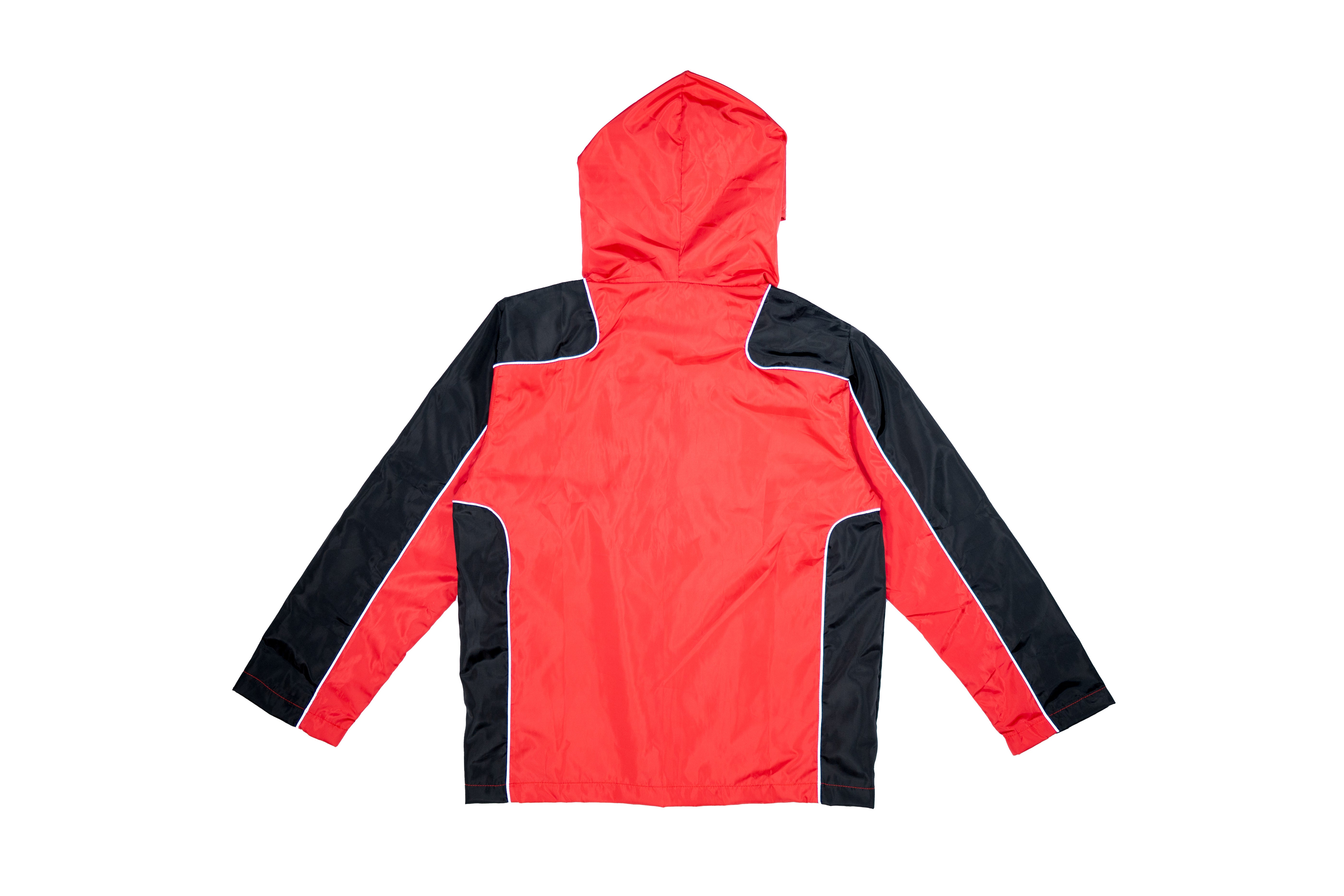 “FTW” Windbreaker Jacket - Red/Black