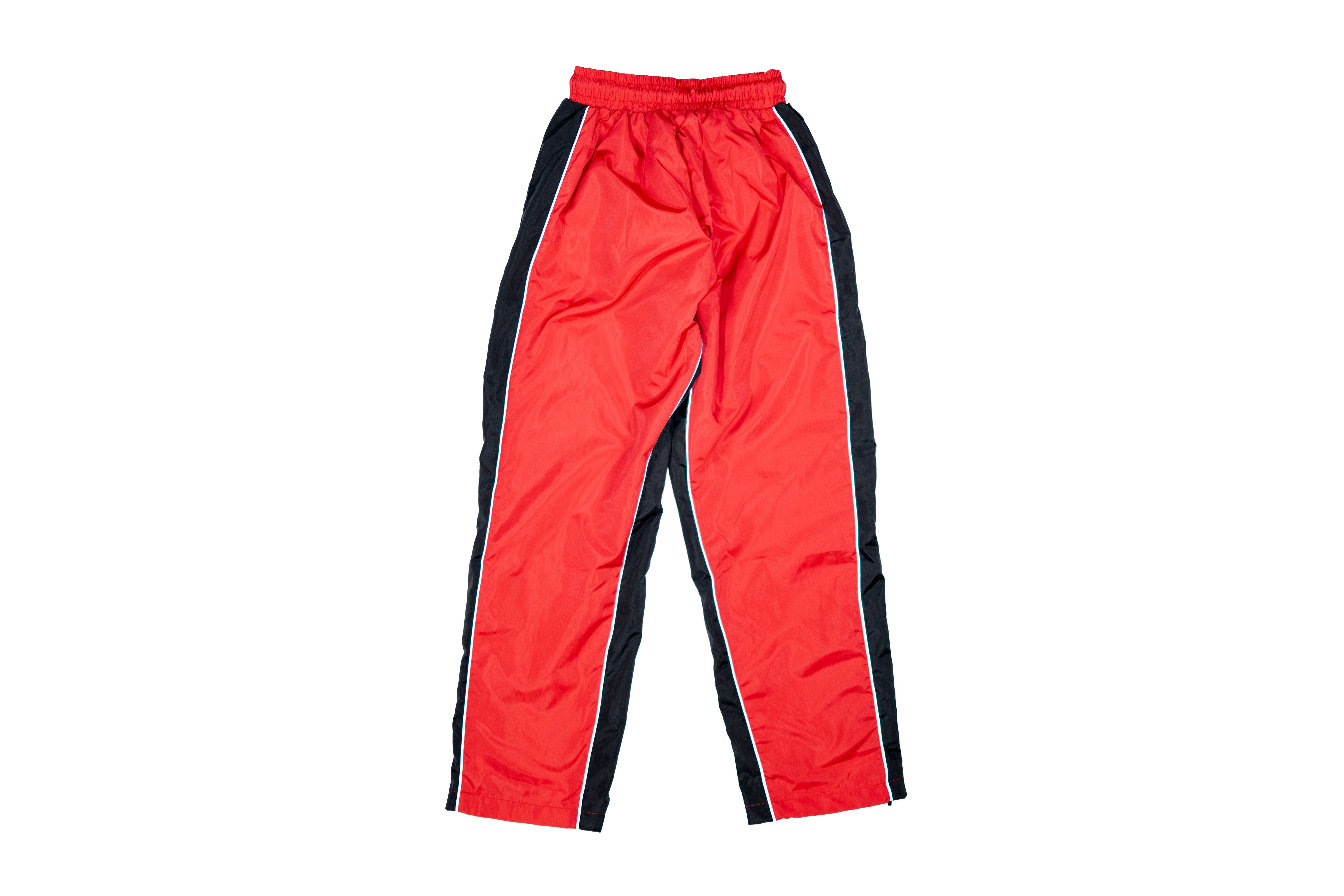 “FTW” Windbreaker Pants - Red/Black