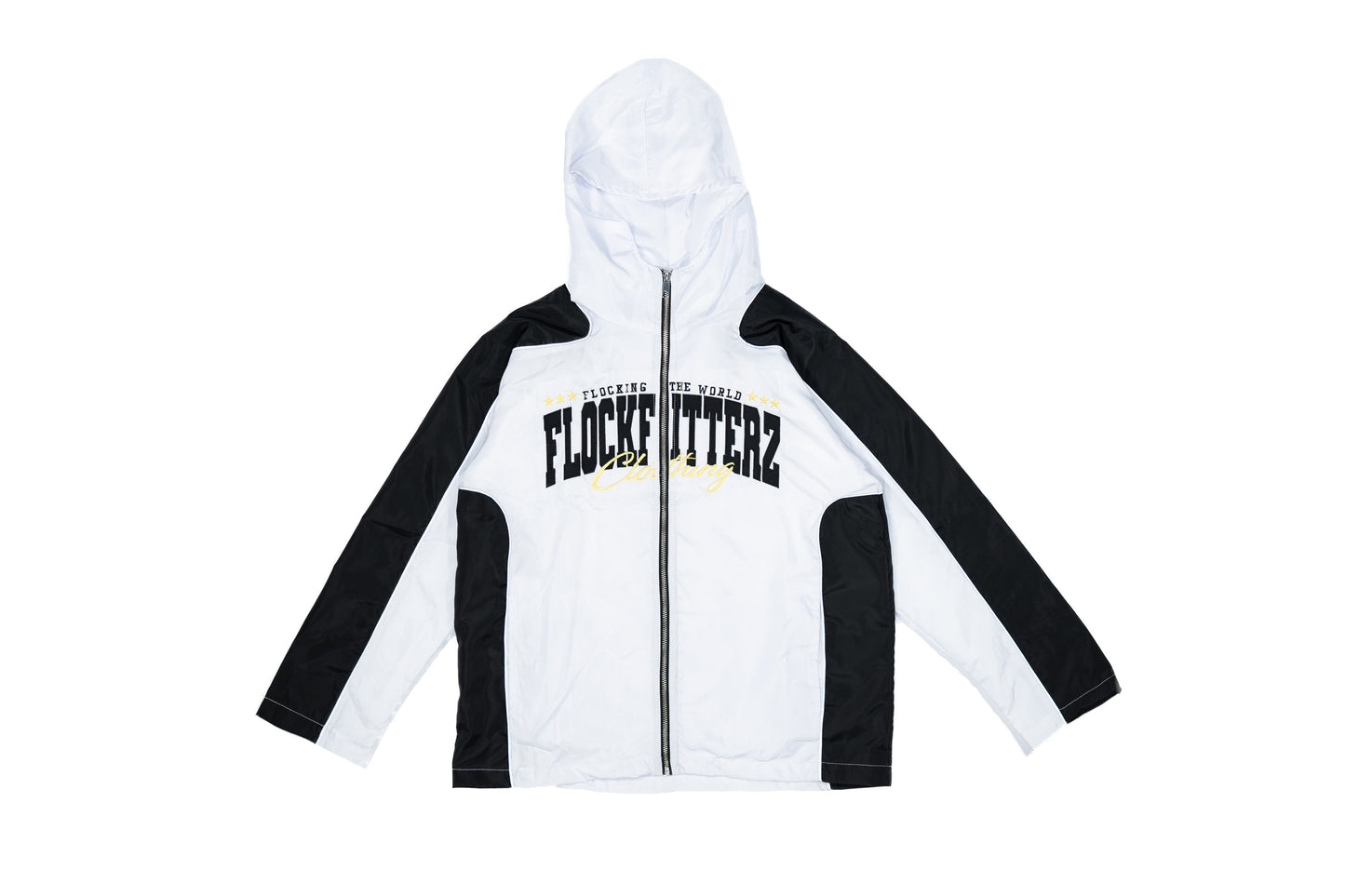 FF Windbreaker Jacket - White/Black