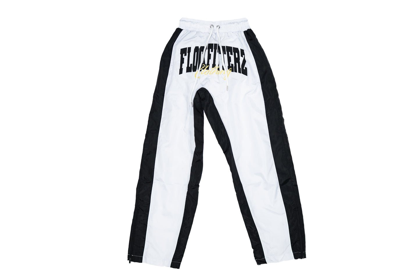 FF Windbreaker Pants - White/Black