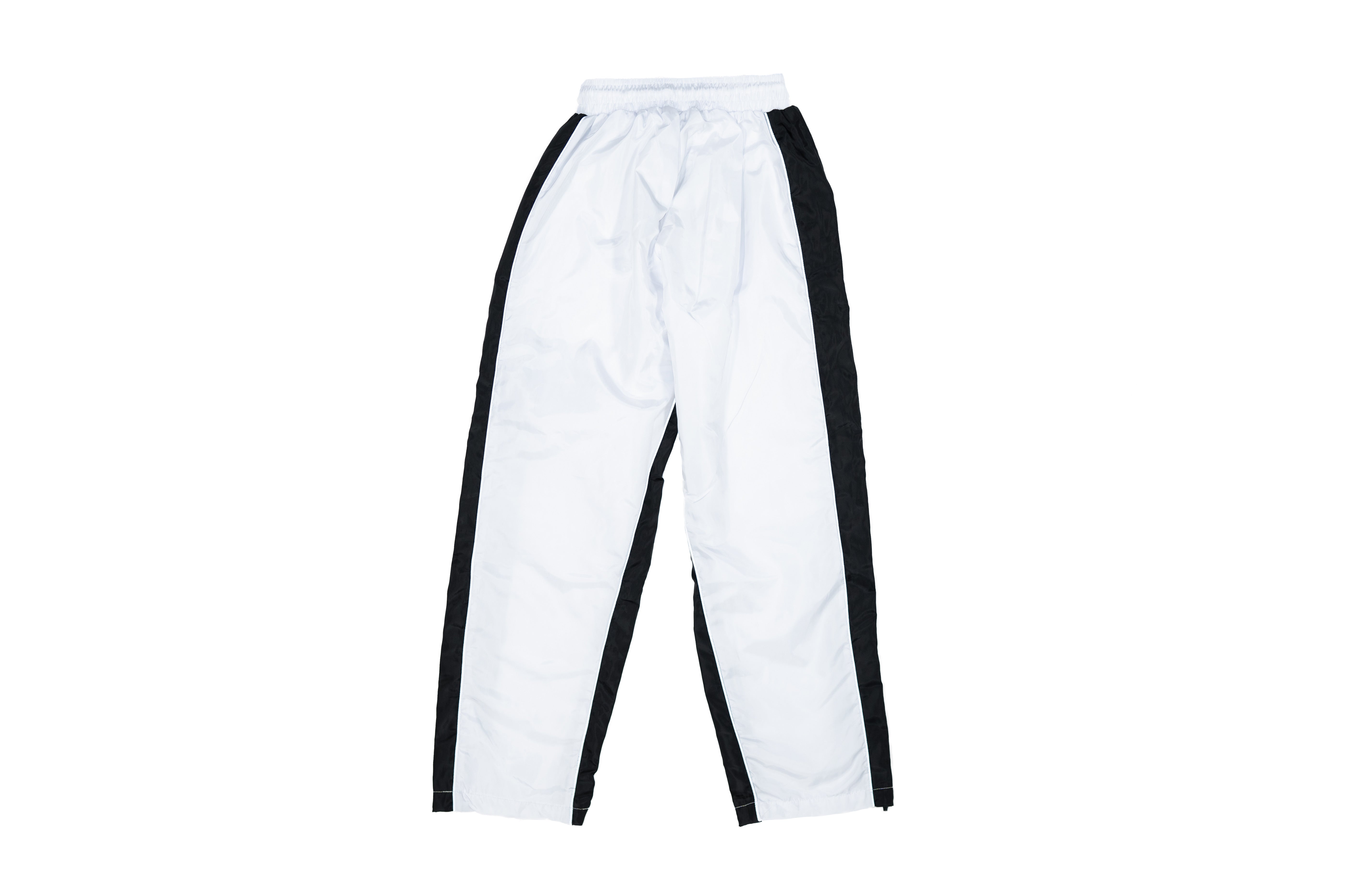 “FTW” Windbreaker Pants - White/Black