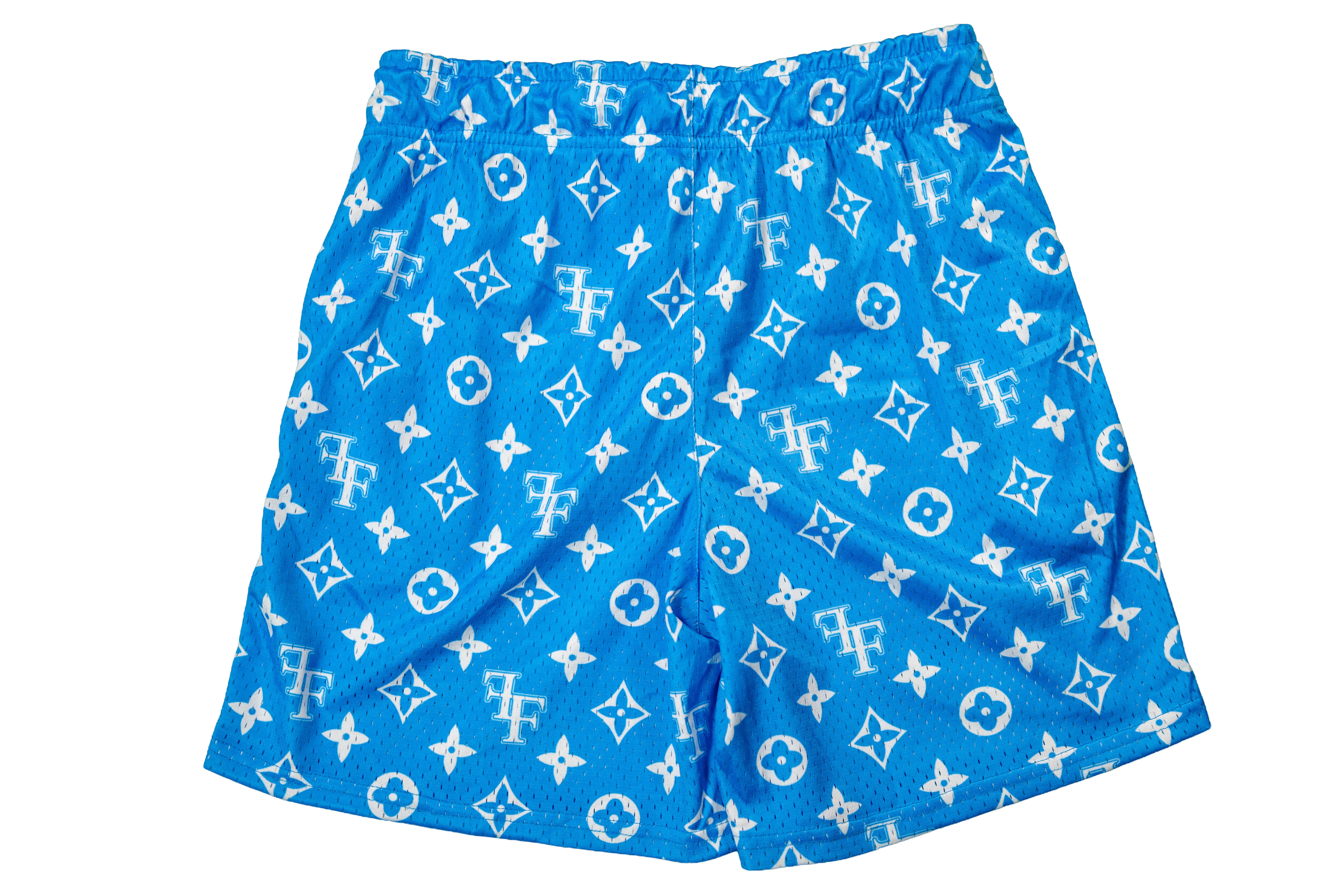 FF Diamond Mesh Shorts - Blue