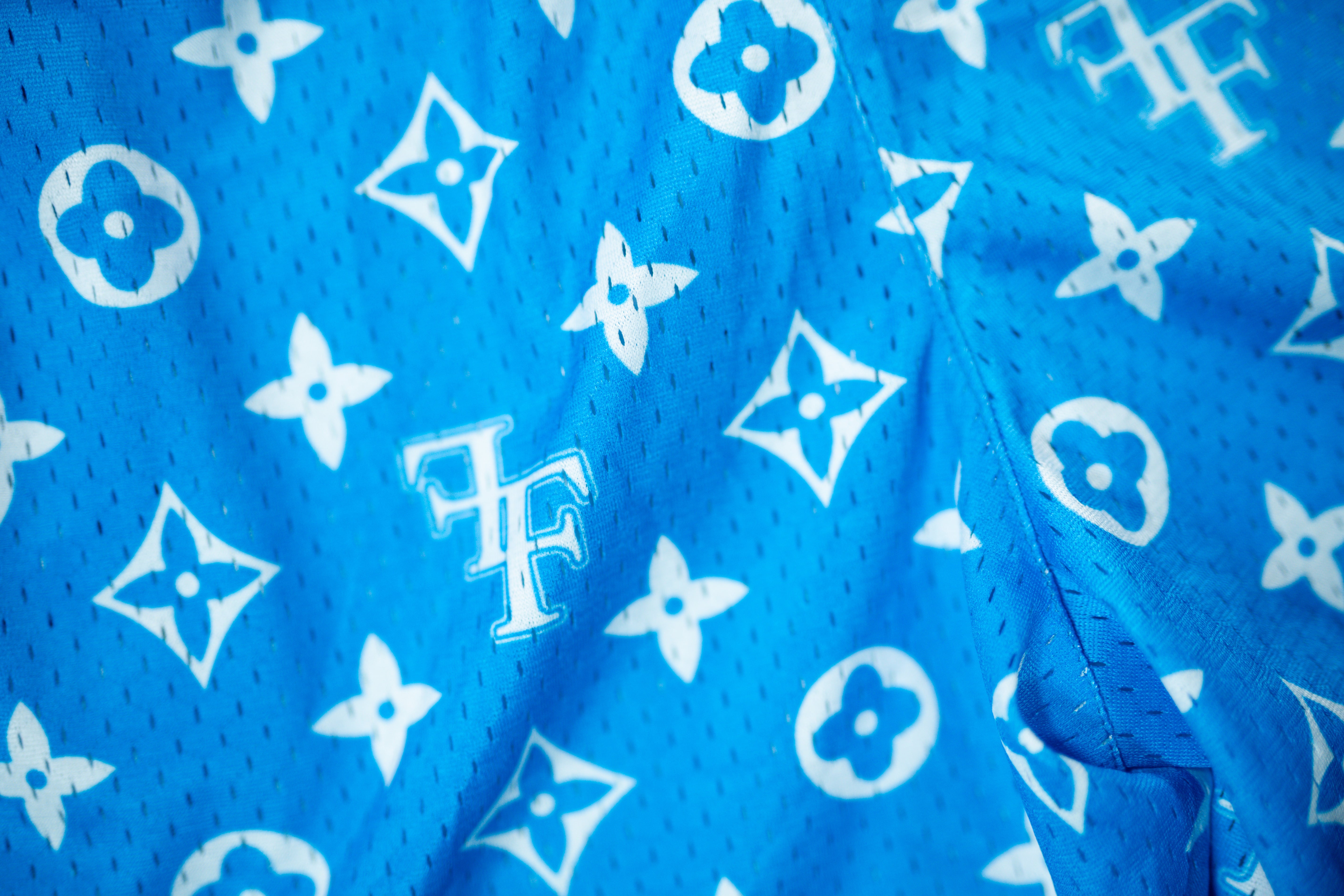 FF Diamond Mesh Shorts - Blue