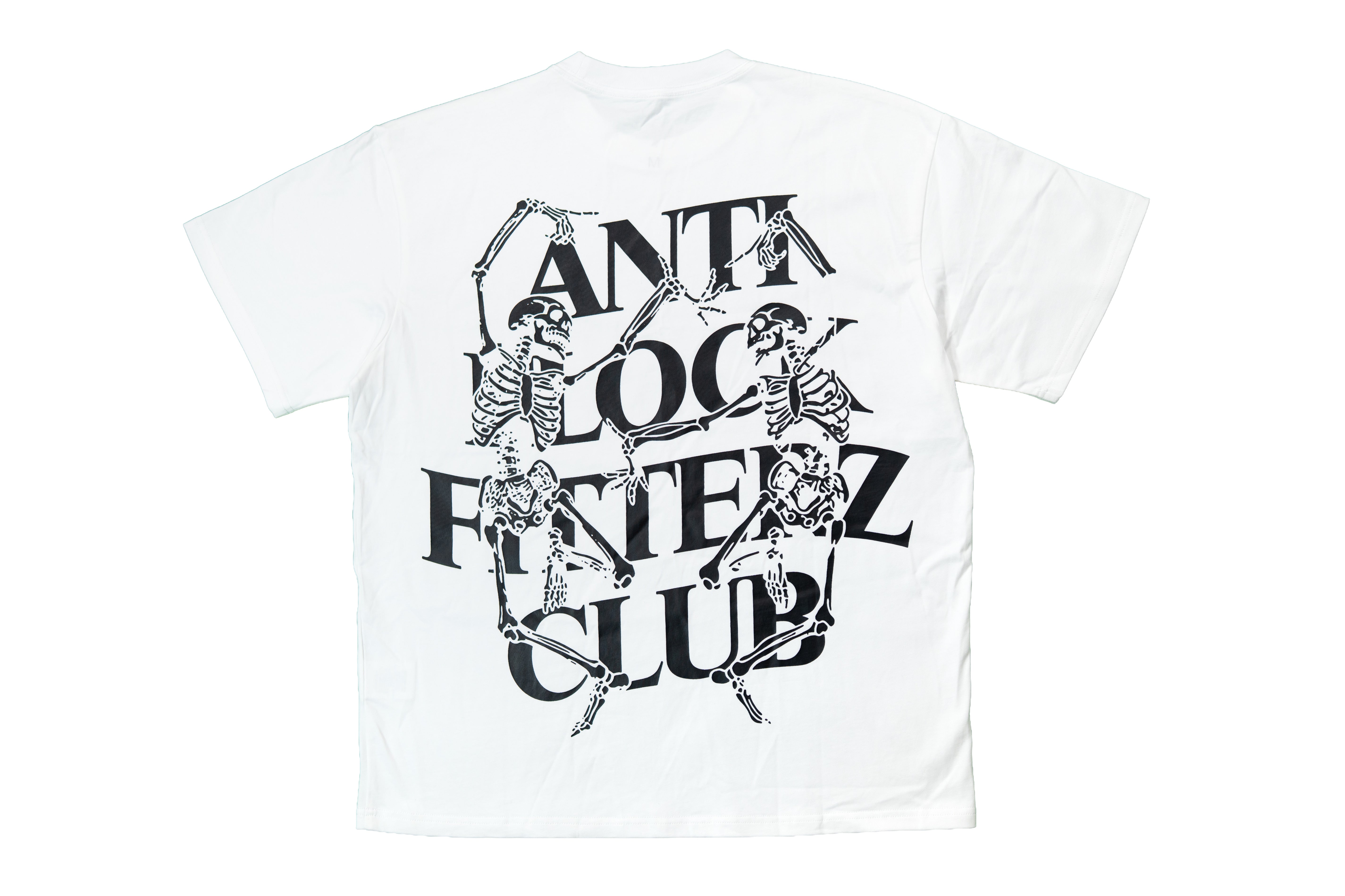 Anti FF Club Skeleton Tee - White