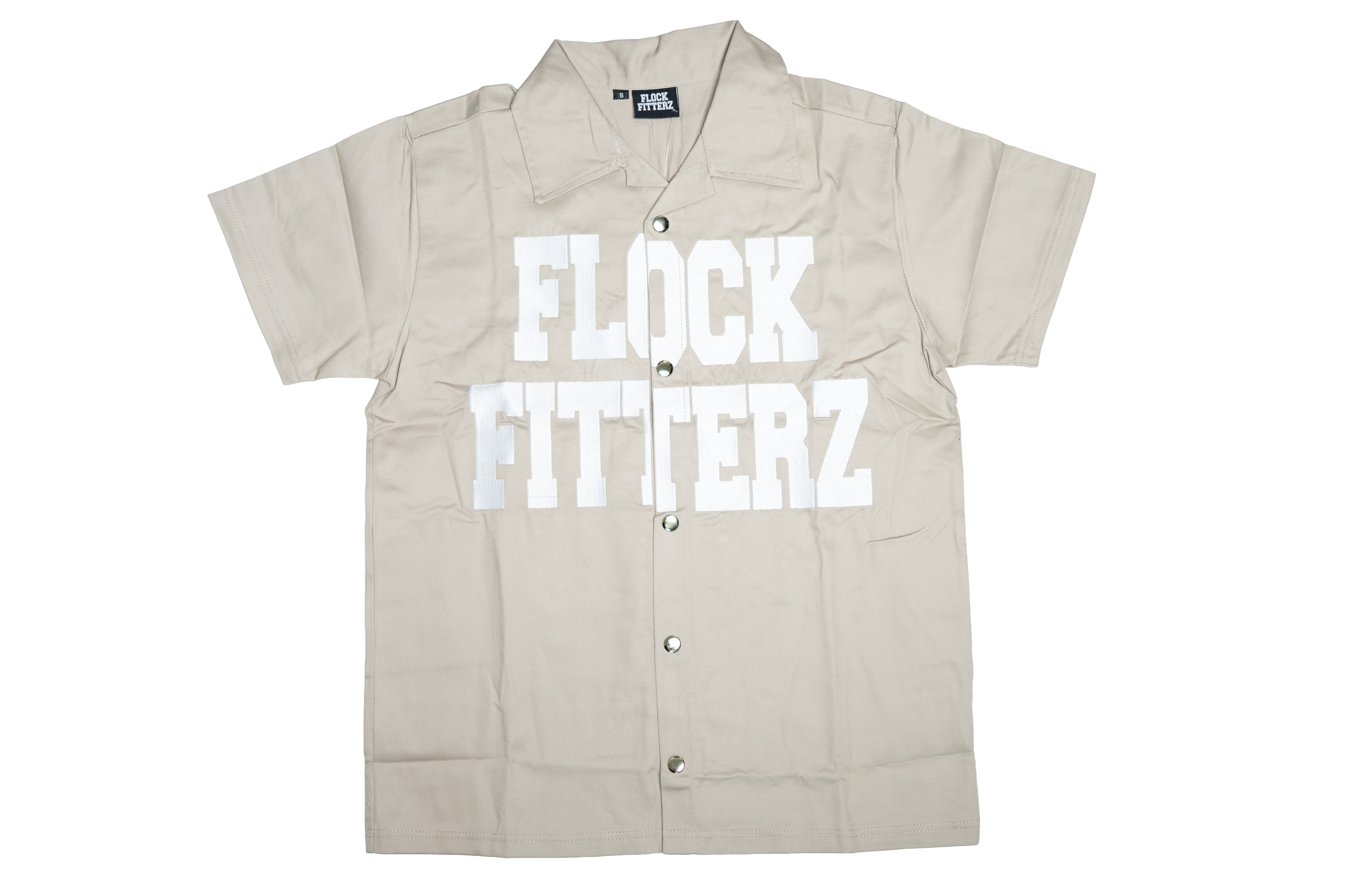 FF "Take Risk" Work Shirt - Tan