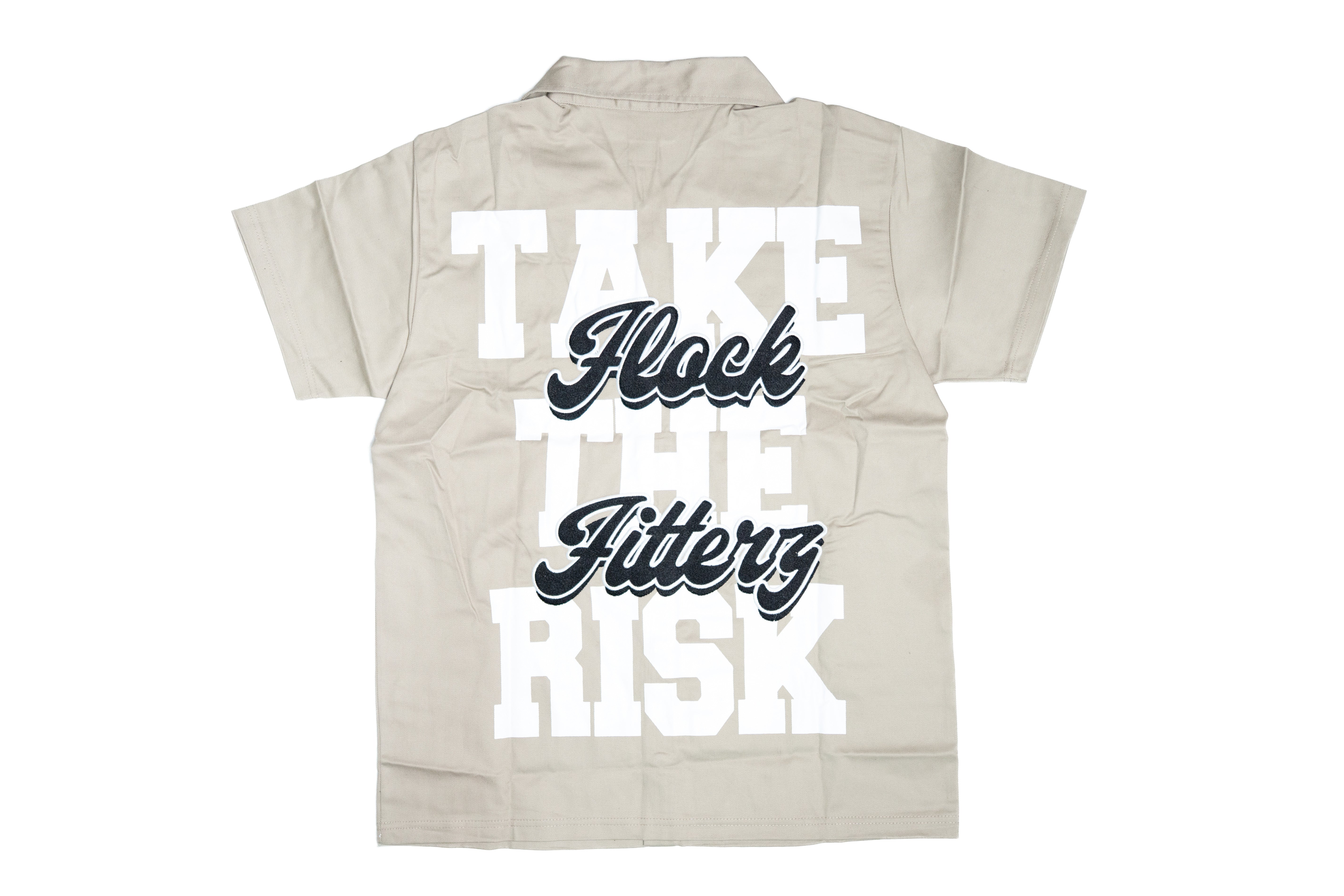 FF "Take Risk" Work Shirt - Tan