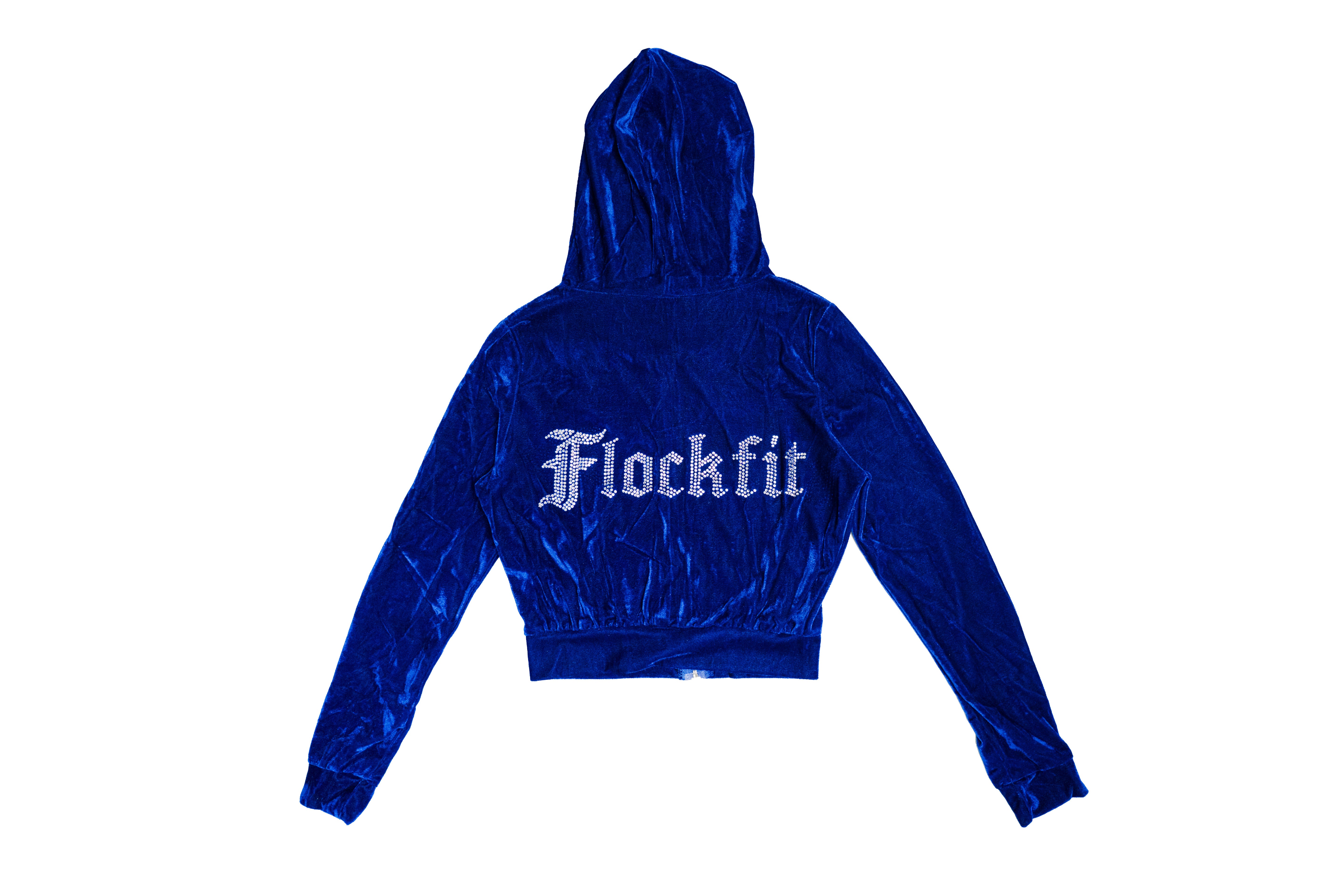 FF Velour Hoodie - Blue