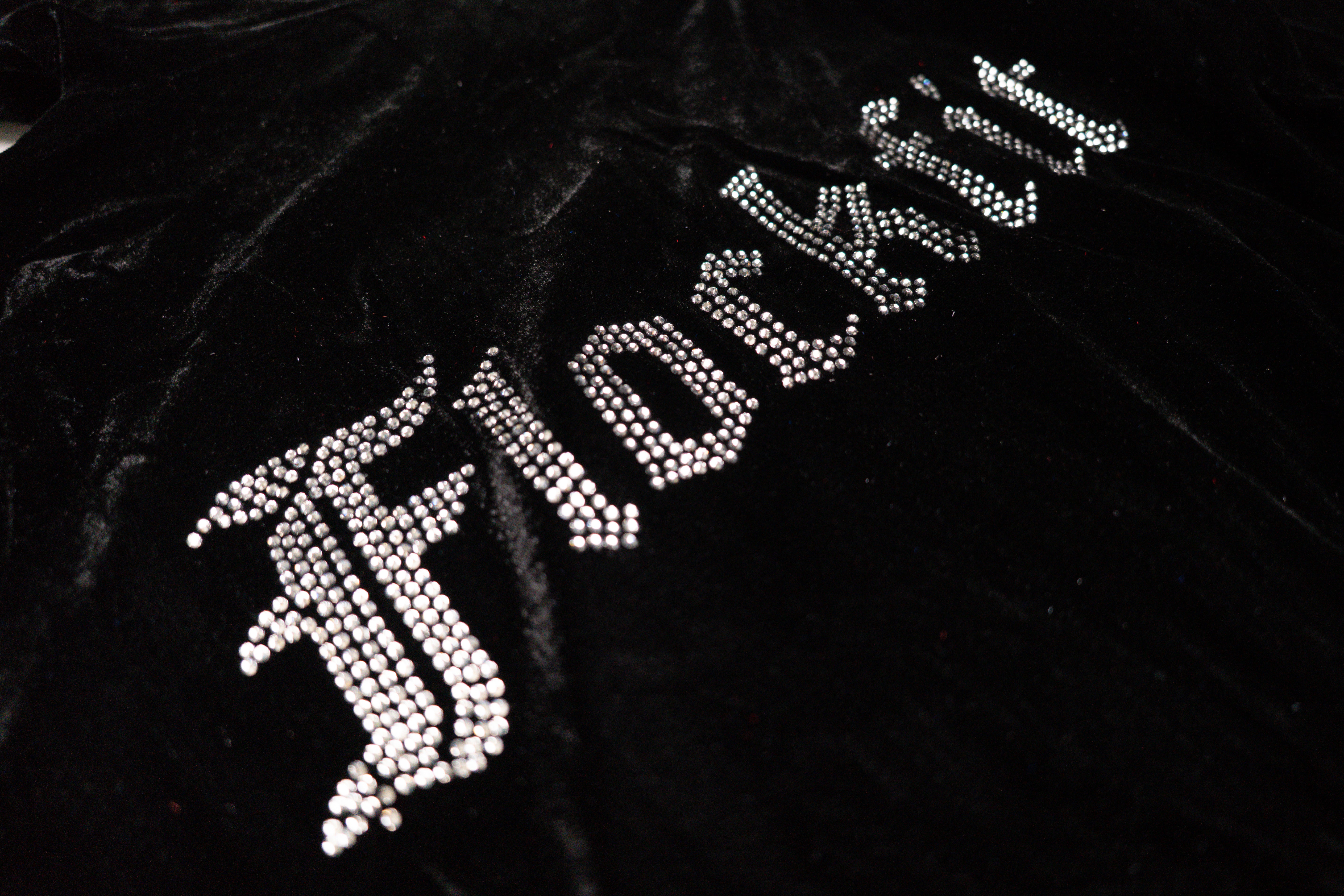 FF Velour Hoodie - Black